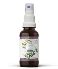 spray pessoal mantra flor com floral, cristal, óleos essenciais